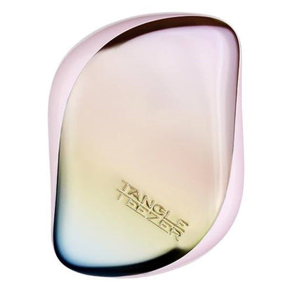 Tangle Teezer Compact Styler Nacré Mat Chrome - Brosse à cheveux