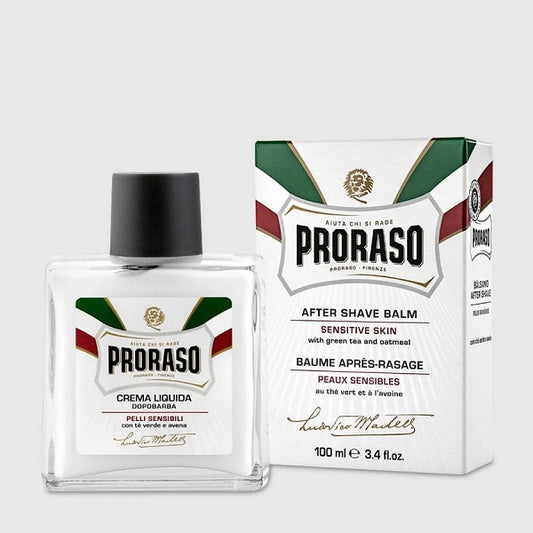 Proraso Baume Après-Rasage Blanc Sensible 100ml - Crema Liquida