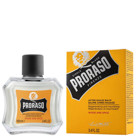 Proraso Baume Après-Rasage Bois &amp; Épices 100 ml