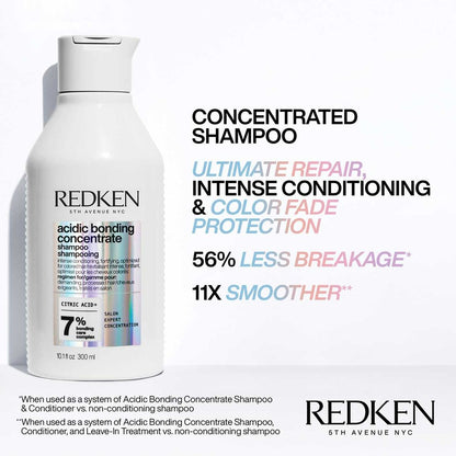 Redken Shampooing Concentré Liant Acide 300 ml