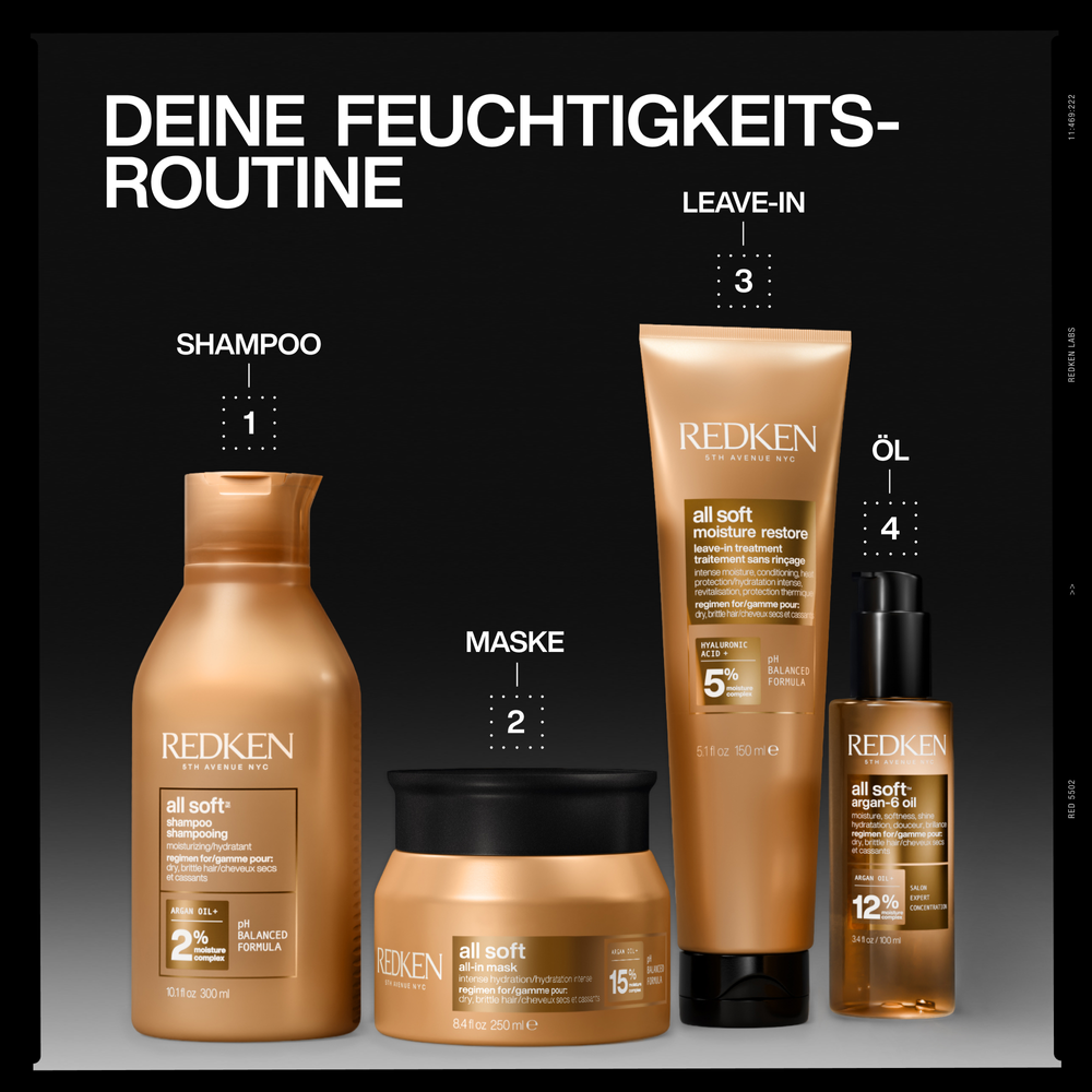 Redken All Soft All-In Mask mit Argan 250 ml