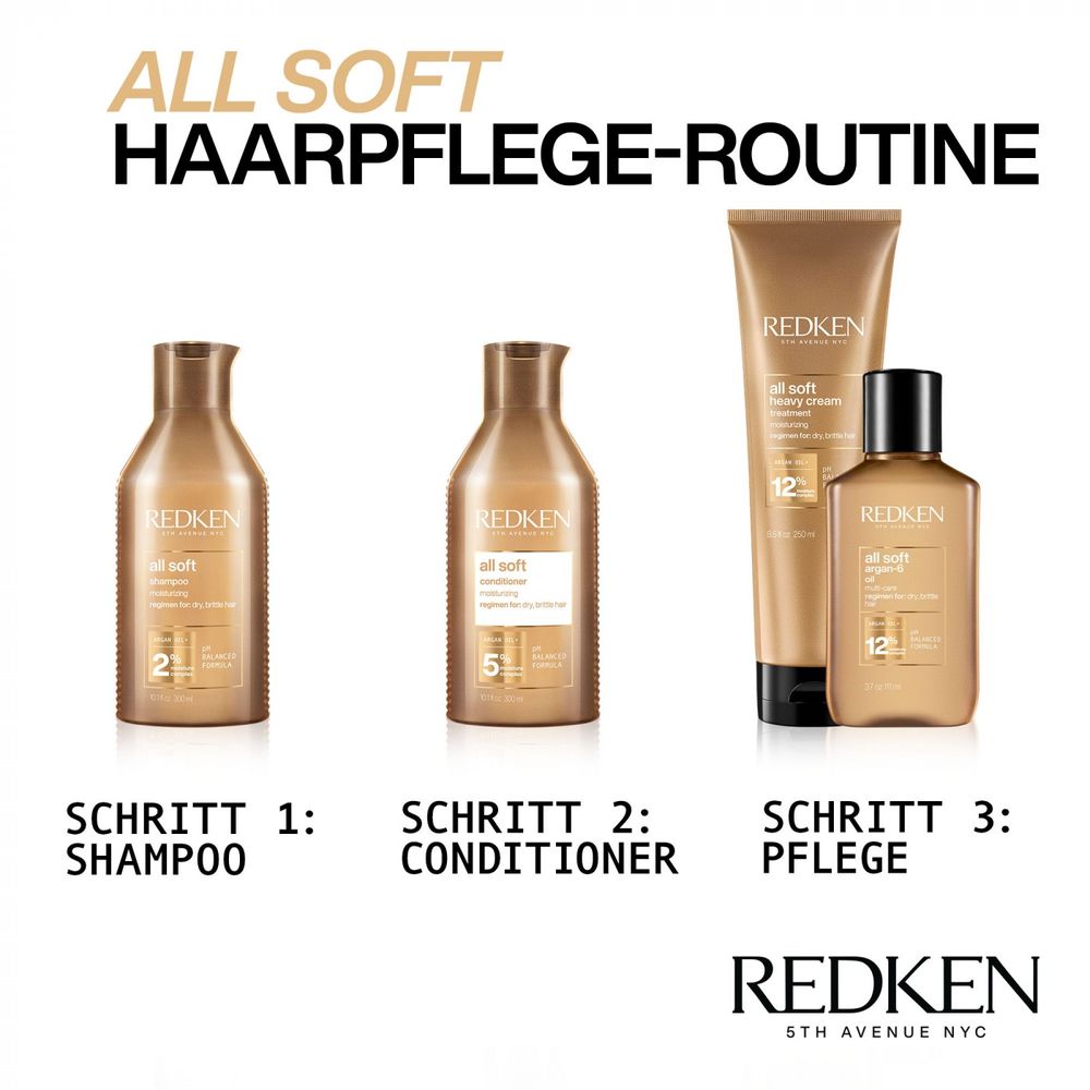 Redken Huile d'Argan-6 All Soft 111 ml