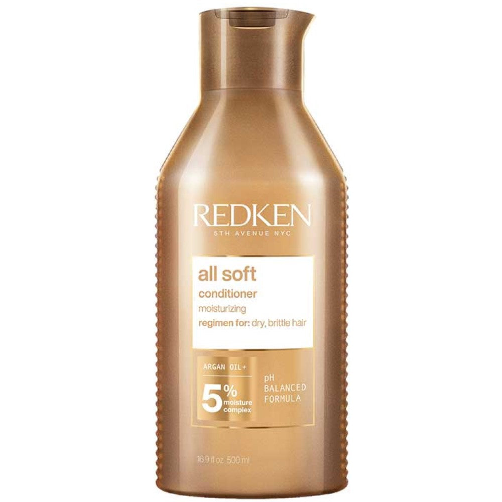 Redken All Soft Set - Shampoing 500 ml + Après-shampooing 500 ml