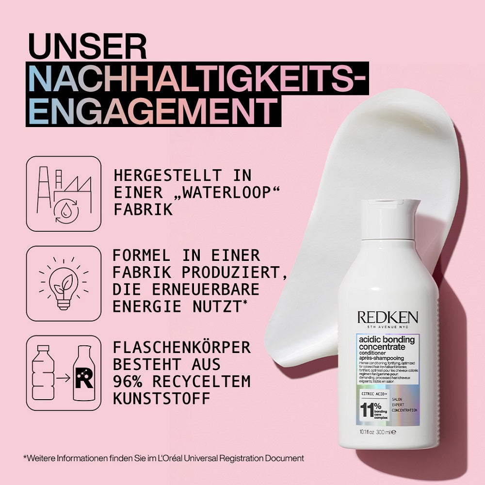 Redken  Acidic Bonding Concentrate Spring Coffret - Shampoo 300 ml + Conditioner 300 ml