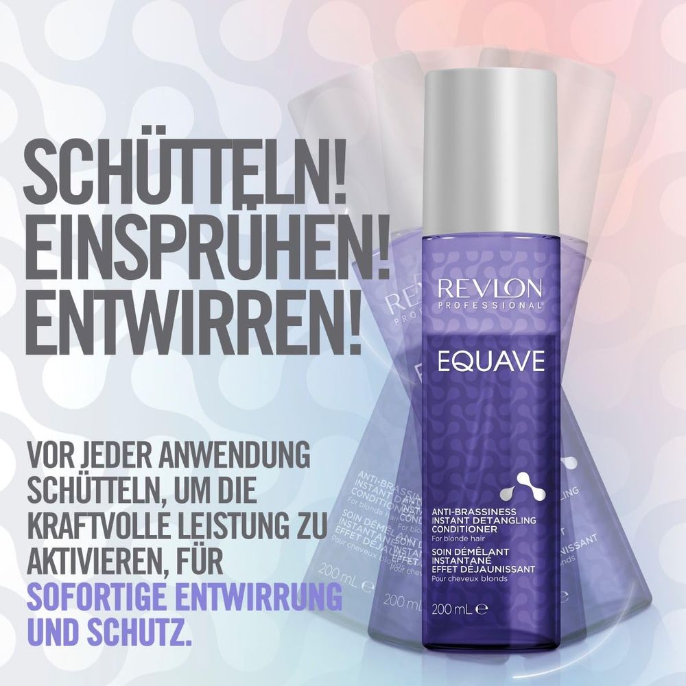 Revlon Equave Anti-Brassiness Instant Detangling Conditioner 200 ml