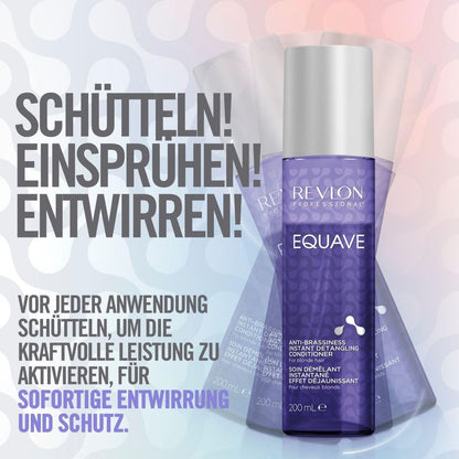 Revlon Equave Anti-Brassiness Instant Detangling Conditioner 200 ml