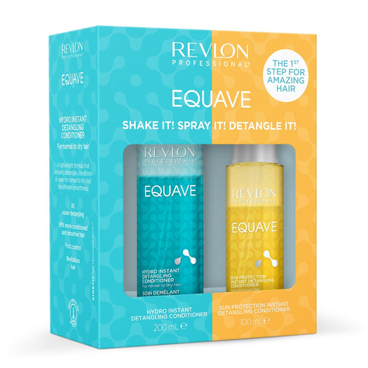 Revlon Equave Geschenkset - Hydro Detangling Conditioner 200ml + Sun Conditioner 100ml