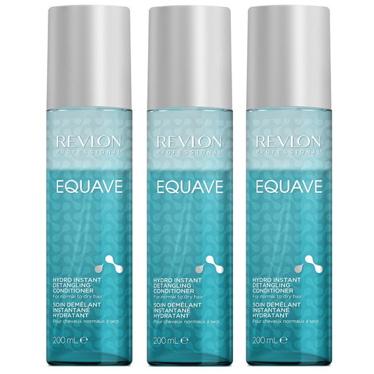 Revlon Equave Hydro Après-Shampooing Démêlant Instantané 3x 200 ml