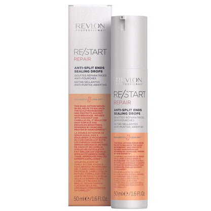 Revlon Professional ReStart Repair Gouttes Scellantes Anti-Fourches 50 ml