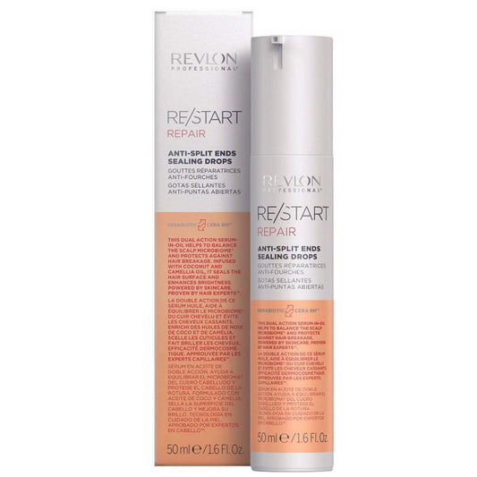 Revlon Professional ReStart Repair Gouttes Scellantes Anti-Fourches 50 ml