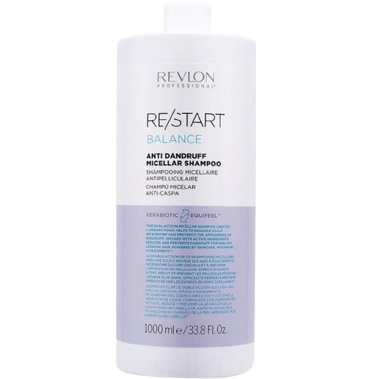 Revlon Professional ReStart Balance Shampoing micellaire antipelliculaire 1000 ml