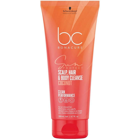 Schwarzkopf BC Sun Protect 3-in-1 Scalp, Hair &amp; Body Cleanse 200 ml
