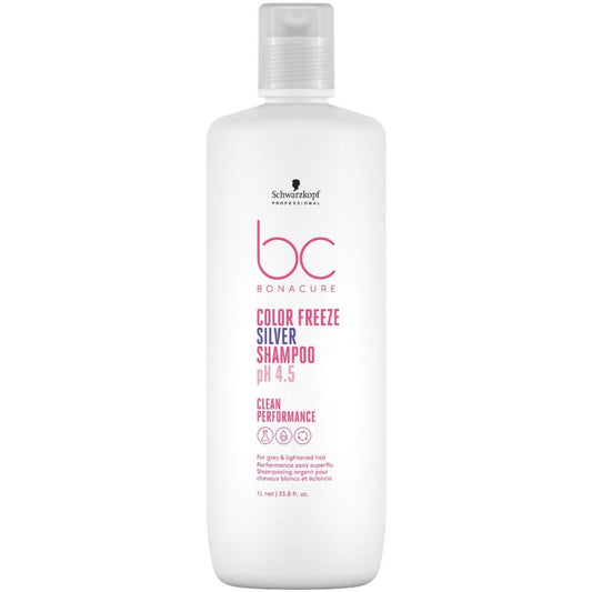 Schwarzkopf BC Color Freeze Shampooing Argent 1000 ml