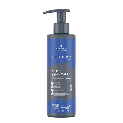 Schwarzkopf Professional Chroma ID Masque Colorant Bleu 300 ml