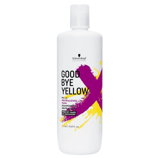 Schwarzkopf Goodbye Yellow Neutralizing Shampoo 1000ml