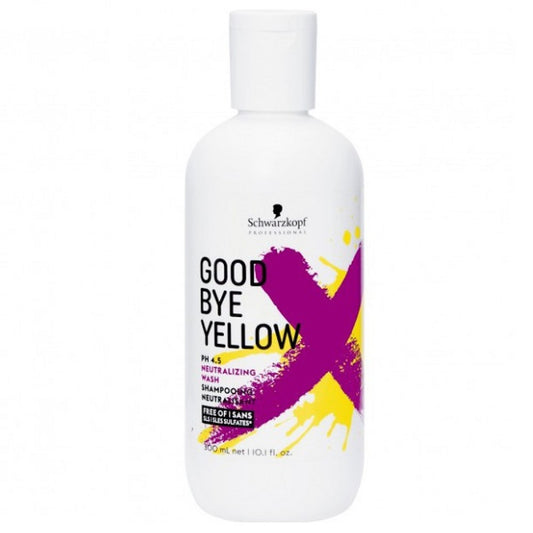 Schwarzkopf Goodbye Shampooing Neutralisant Jaune 300 ml