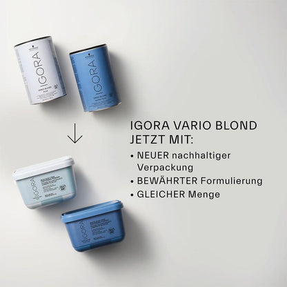 Schwarzkopf Professional Igora Vario Blond Super Plus Poudre Éclaircissante 450 g