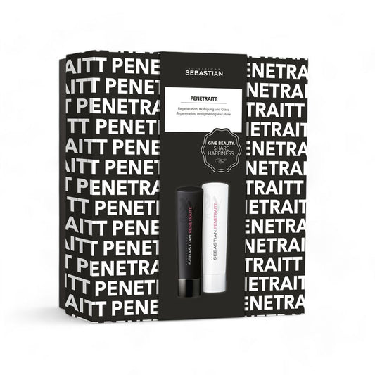 Sebastian Foundation Penetraitt Xmas Duo - Shampoing 250 ml + Après-shampooing 250 ml