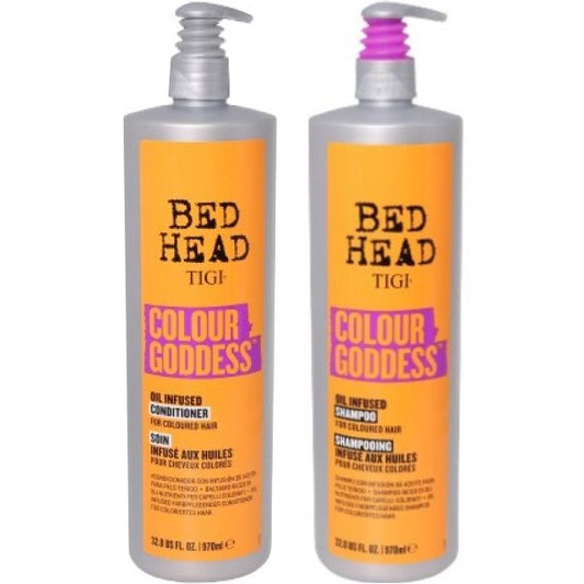 Tigi Bed Head Color Goddess Duo - Shampoing 970 ml + Après-shampooing 970 ml