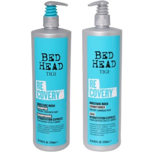 Tigi Bed Head Recovery Duo - Shampoing 970 ml + Après-shampooing 970 ml