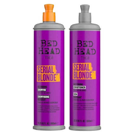 Tigi Bed Head Serial Blonde Duo - Shampoing 600 ml + Après-shampooing 600 ml