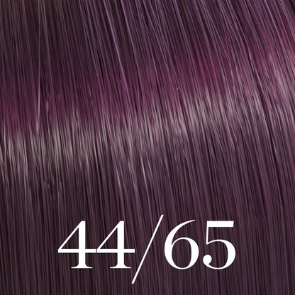 44/65 mittelbraun intensiv violett-mahagoni