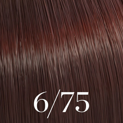 6/75 dunkelblond braun-mahagoni