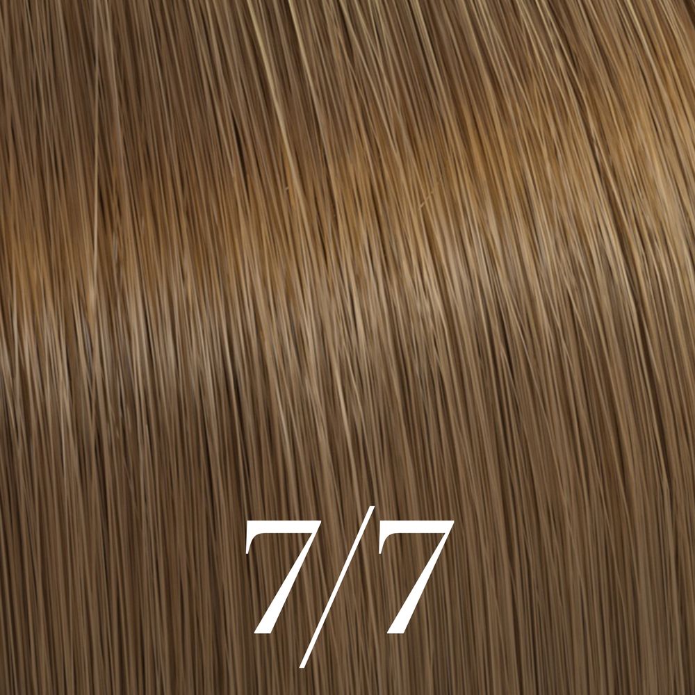 7/7 mittelblond braun