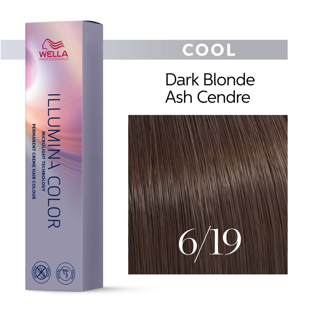 6/19 dunkelblond asch-cendre
