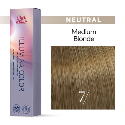 7/ mittelblond pur