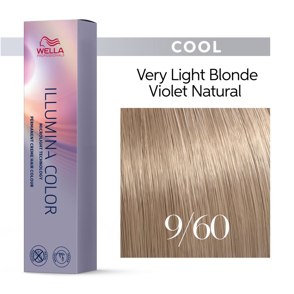 9/60 lichtblond violett-natur