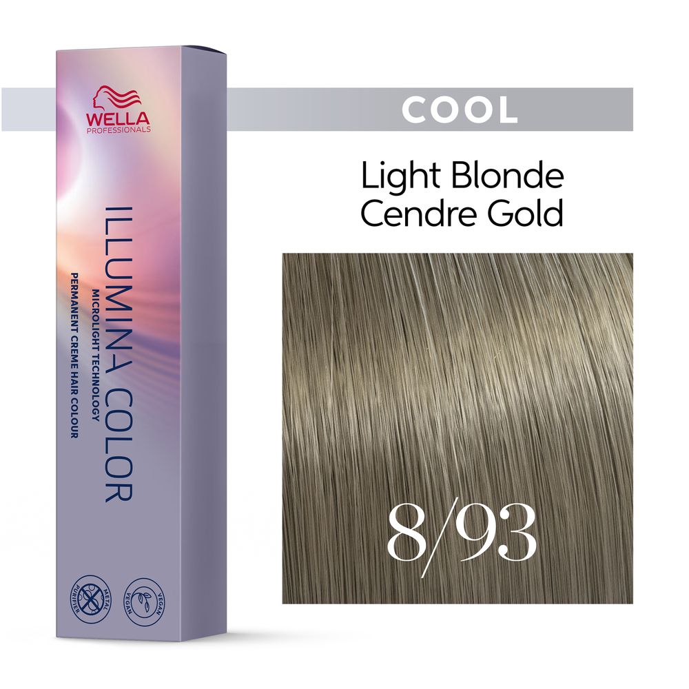 8/93 hellblond cendre-gold