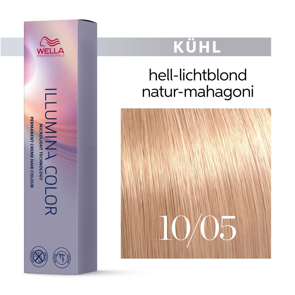 10/05 hell-lichtblond natur-mahagoni