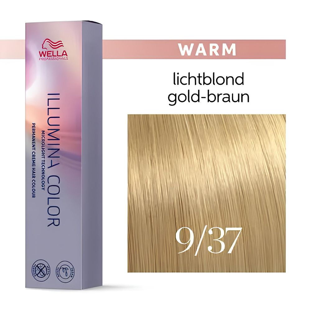 9/37 lichtblond gold-braun