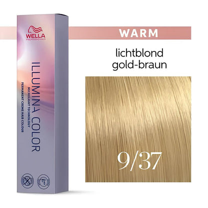 9/37 lichtblond gold-braun