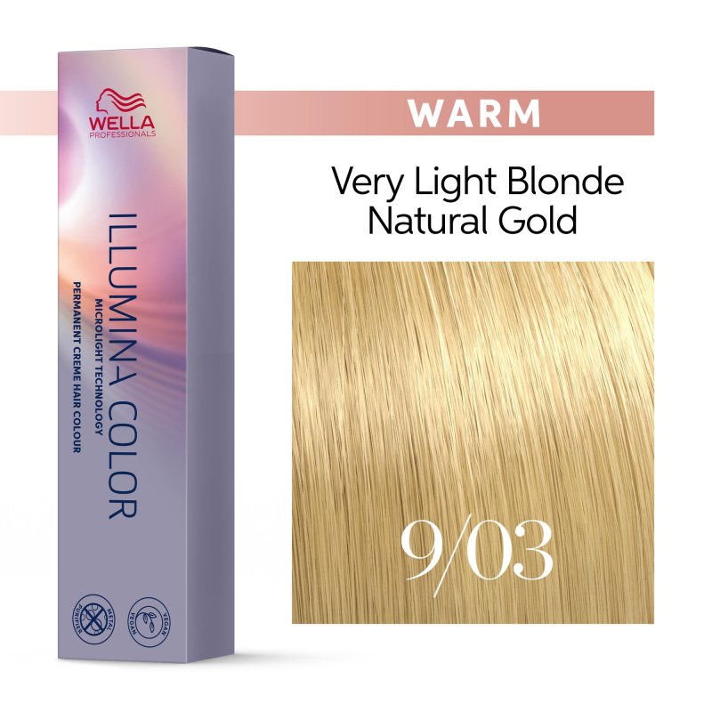 9/03 lichtblond natur-gold