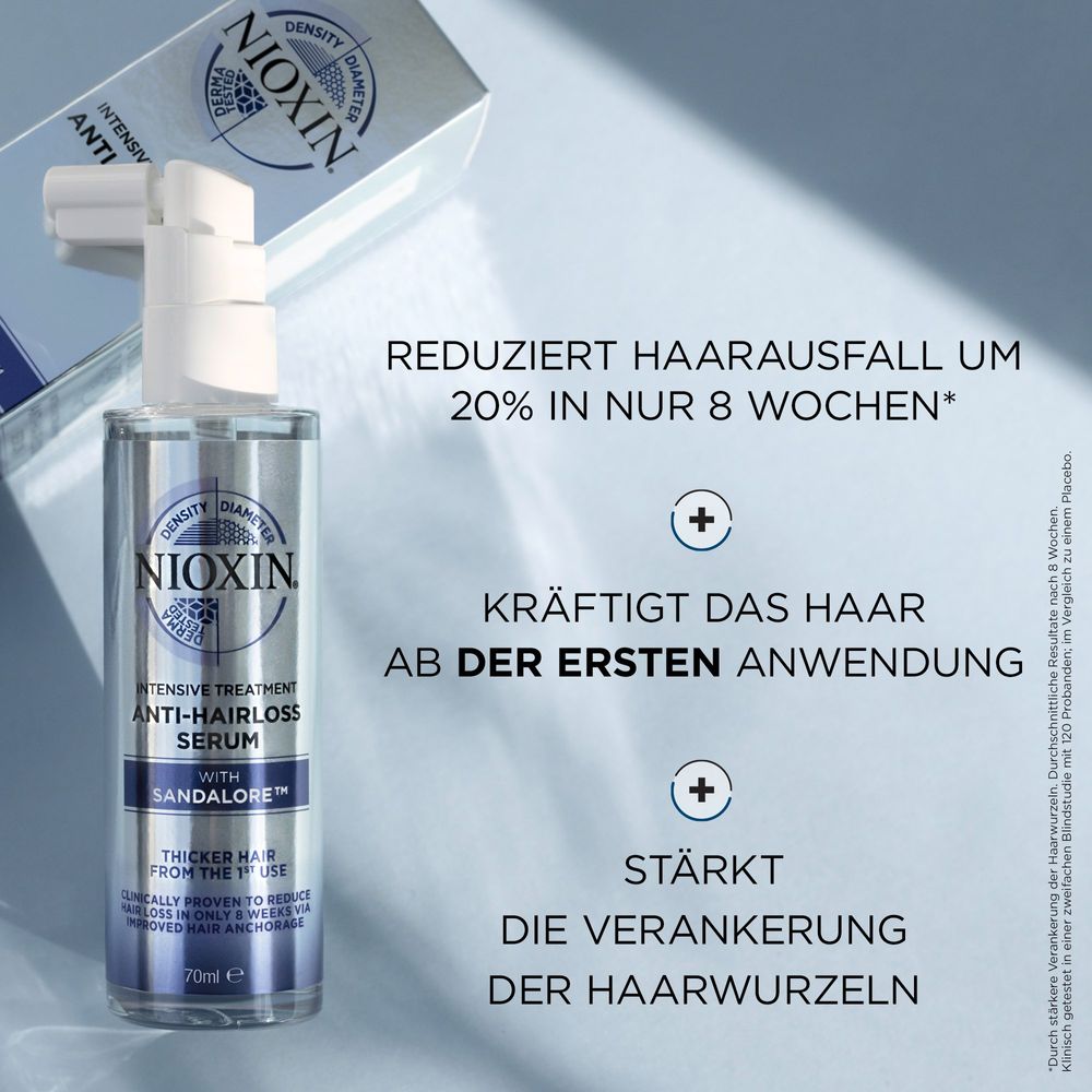 Wella Nioxin Sérum Anti-Chute Traitement Intensif 70 ml