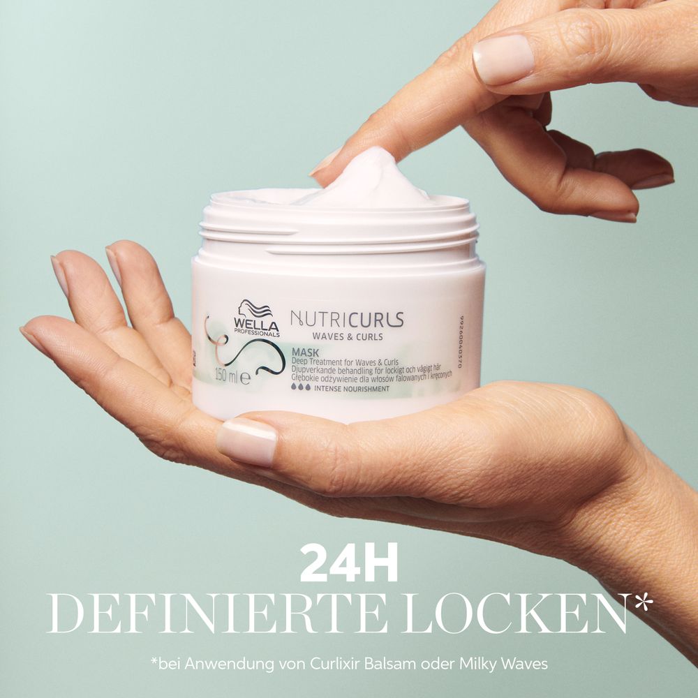 Wella Professionals Nutricurls Masque pour cheveux bouclés et ondulés 500 ml