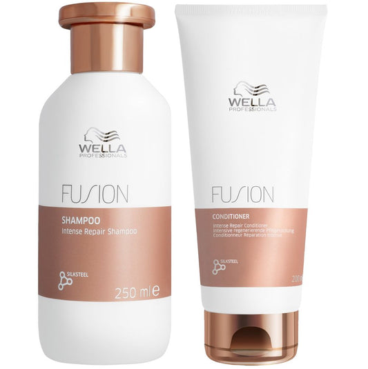 Coffret Wella Professionals Fusion Intense Repair - Shampoing 250 ml + Après-shampoing 200 ml