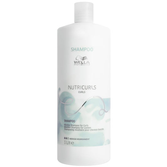 Wella Professionals NutriCurls Shampoing micellaire pour boucles 1000 ml