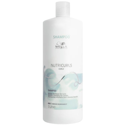 Wella Professionals Nutricurls Set - Shampoo 1000 ml + Conditioner 1000 ml