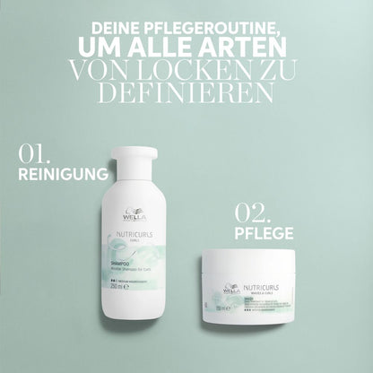Wella Professionals Nutricurls Set - Shampoo 1000 ml + Conditioner 1000 ml
