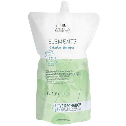 Recharge de shampoing apaisant Wella Professionals Elements 1000 ml