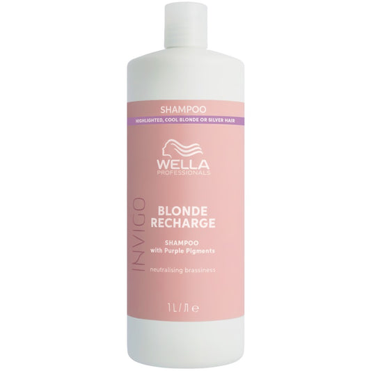 Wella Professionals Invigo Blond Recharge Shampoo 1000 ml - NEW
