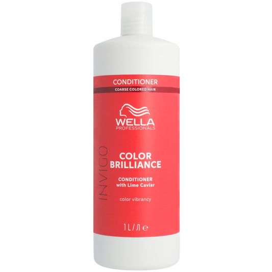 Après-shampoing Wella Professionals Invigo Color Brilliance pour cheveux épais 1000 ml