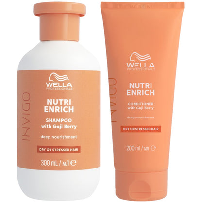 Wella Professionals Invigo Nutri-Enrich Deep Nourishing Set - Shampoo 300 ml + Conditioner 200 ml