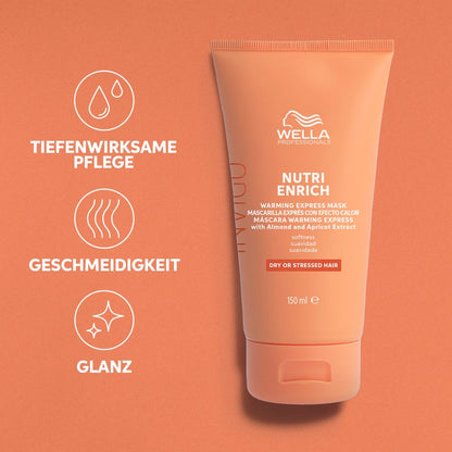 Wella Professionals Invigo Nutri-Enrich Masque Chauffant Express 150 ml