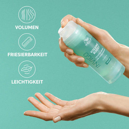 Wella Professionals Invigo Volume Boost Geschenkset Shampoo 300 ml + Crytsal Mask 145 ml + Leave-In 150 ml