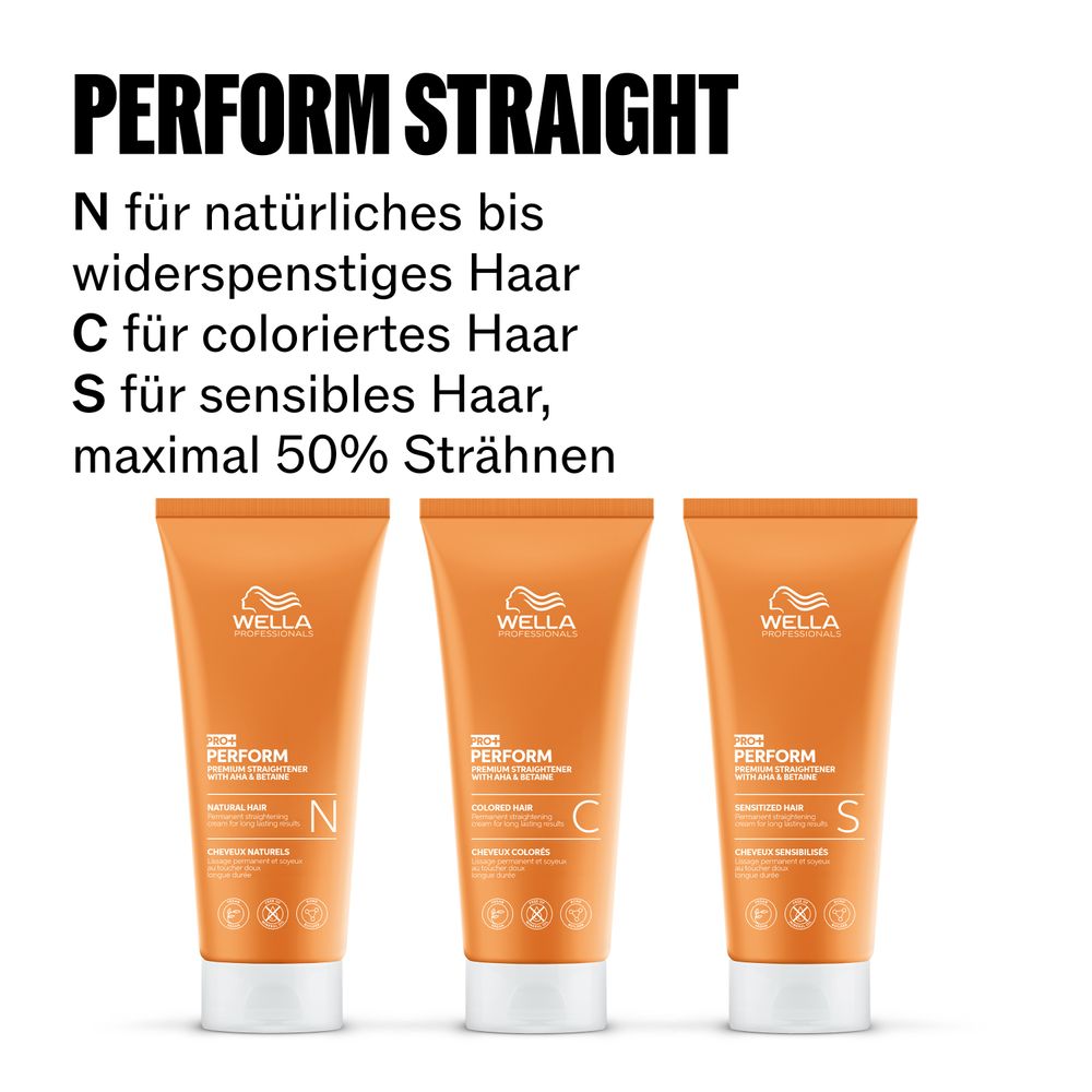 Wella Professionals Pro+ Perform Straightener N 200 ml - für normales Haar