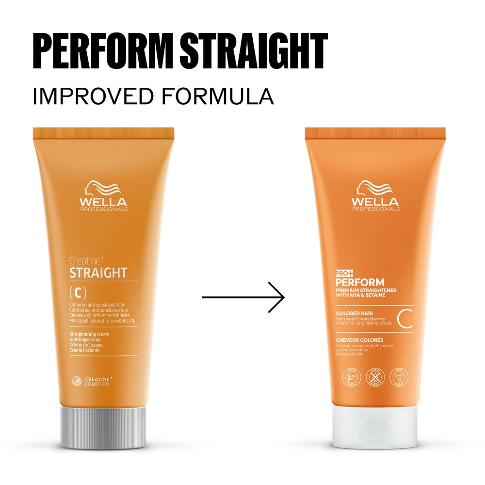 Wella Professionals Pro+ Perform Straightener C 200 ml - für coloriertes & empfindliches Haar